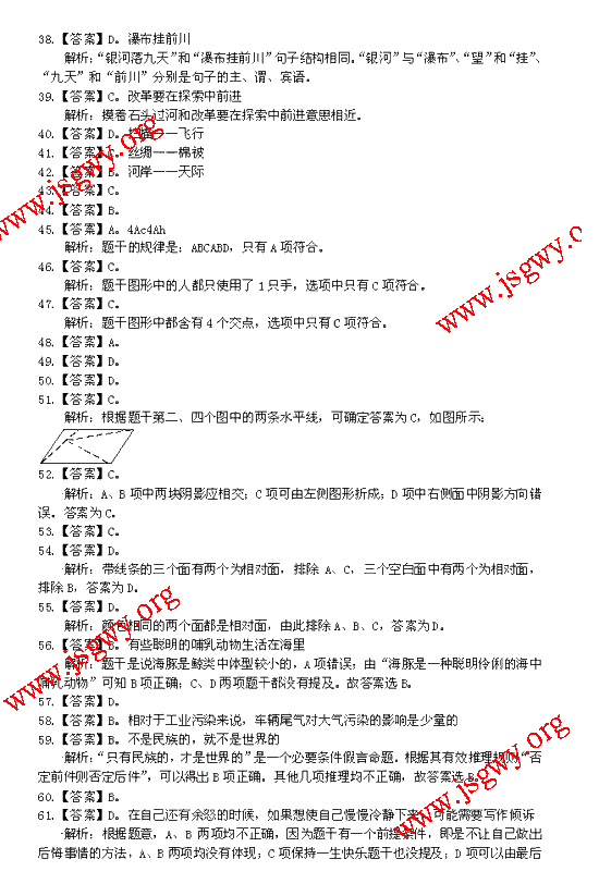 江蘇公務(wù)員考試