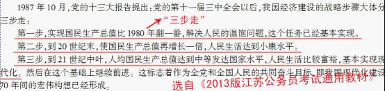 2013年江蘇公務(wù)員考試通用教材命中3