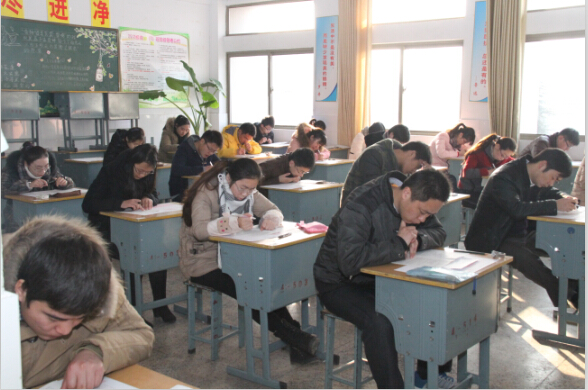下半年淮安市事業(yè)單位招聘考試現(xiàn)場(chǎng)