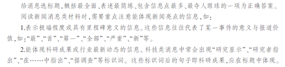消息標題的提煉