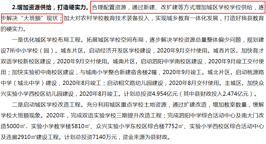 增加資源供給