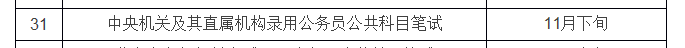 國考時間安排